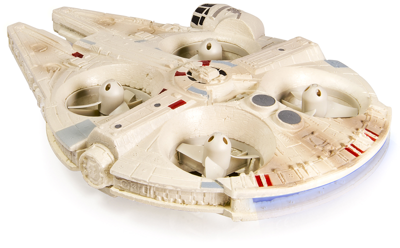 Illustration for article titled You Can Finally Pilot Your Own Flying Millennium Falcon and X-Wing